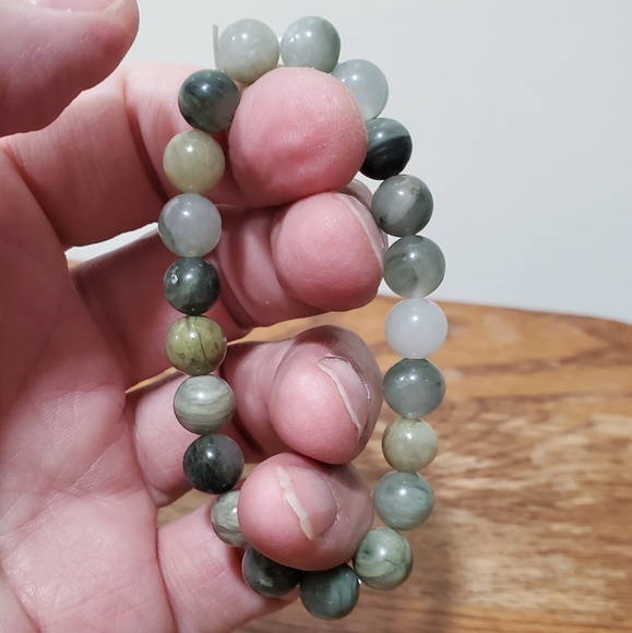 Moss Agate Bracelet - Picture 6 of 6